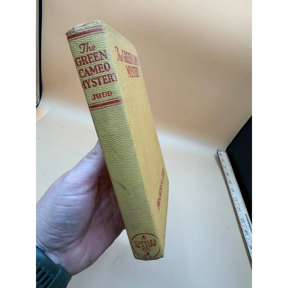 The Green Cameo Mystery Frances K. Judd, 1936 Cupples & Leon Publisher Hardcover